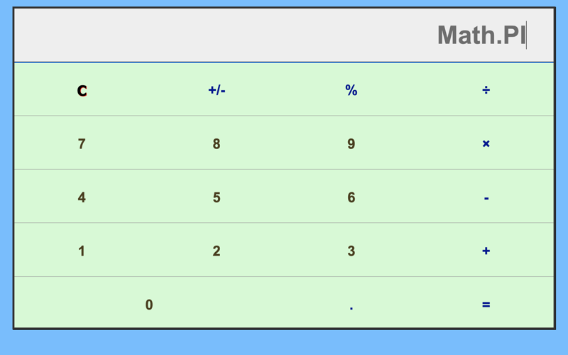 JavaScript Calculator