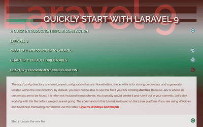 Quickly Start with Laravel 9